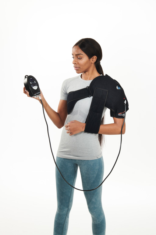 Shoulder Wrap* with ATX, Large, Left (fits chest sizes 40-55) - 3009481 -  Game Ready - 13-2528 - Compression Therapy - 3B Scientific